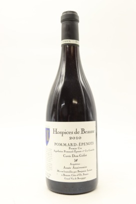 (1) 2010 Hospices de Beaune Pommard Epenots Cuvee Dom Goblet, Cote de Beaune