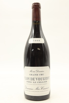 (1) 2009 Meo-Camuzet Clos de Vougeot 'Pres Le Cellier' Grand Cru, Cote de Nuits