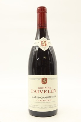 (1) 2010 Domaine Faiveley Mazis-Chambertin Grand Cru, Cote de Nuits [JR18] [WE95] [WS94]