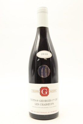 (1) 2010 Domaine Philippe Gavignet Les Chaboeufs, Nuits-Saint-Georges Premier Cru