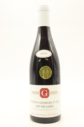 (1) 2010 Domaine Philippe Gavignet Les Pruliers, Nuits-Saint-Georges Premier Cru