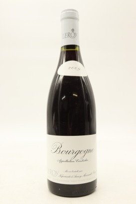 (1) 2009 Domaine Leroy Bourgogne Rouge, Burgundy [JR16.5]