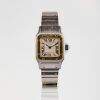 Stainless Steel / 18ct Yellow Gold, 24mm Cartier Santos Galbee SM Quartz Wristwatch, circa 2008