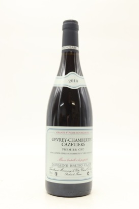 (1) 2010 Domaine Bruno Clair Cazetiers, Gevrey-Chambertin Premier Cru [JR17] [WE94]
