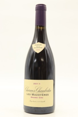 (1) 2011 Domaine de la Vougeraie Charmes-Chambertin Grand Cru Les Mazoyeres, Cote de Nuits