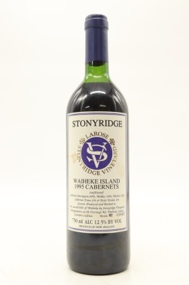 (1) 1995 Stonyridge Vineyard Larose, Waiheke Island (US)