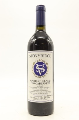 (1) 1999 Stonyridge Vineyard Larose, Waiheke Island