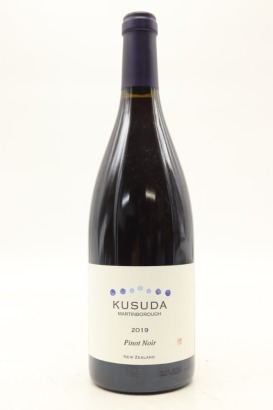 (1) 2019 Kusuda Pinot Noir, Martinborough [JR17.5]