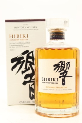 (1) Hibiki Harmony Japanese Blended Whisky, 43% ABV (GB)