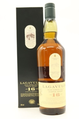(1) Lagavulin 16 Year Old Single Malt Scotch Whisky, 43% ABV (GB)