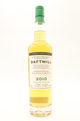(1) 2010 Daftmill Summer Batch Release Single Malt Scotch Whisky, Lowlands, 46% ABV