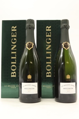 (2) 2004 Bollinger La Grande Annee Brut, Champagne (GB)