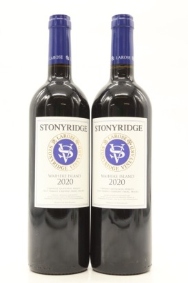 (2) 2020 Stonyridge Vineyard Larose, Waiheke Island
