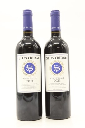 (2) 2021 Stonyridge Vineyard Larose, Waiheke Island