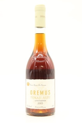 (1) 2005 Oremus Tokaji Aszu 6 Puttonyos, Tokaji, 500ml