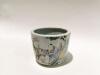 A Chinese &lsquo;Qianjiang&rsquo; Enameled Figural Waterpot