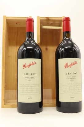 (2) 2004 Penfolds Bin 707 Cabernet Sauvignon, South Australia, 1500ml (GB)