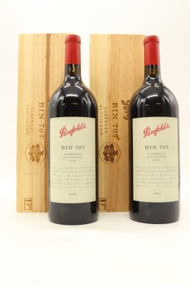 (2) 2005 Penfolds Bin 707 Cabernet Sauvignon, South Australia, 1500ml (GB)
