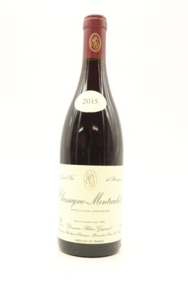 (1) 2015 Domaine Blain-Gagnard Chassagne-Montrachet, Cote de Beaune