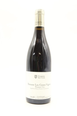 (1) 2018 Domaine des Croix Cent Vignes, Beaune Premier Cru