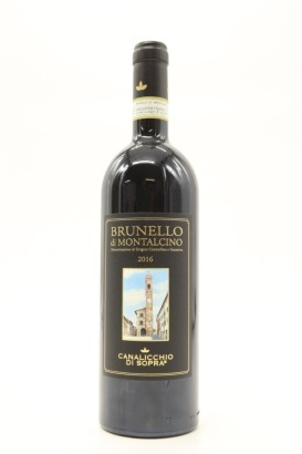 (1) 2016 Canalicchio di Sopra Brunello di Montalcino DOCG, Tuscany [WS94] [RP95]