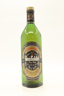 (1) Glenfiddich Special Old Reserve Pure Malt Single Malt Scotch Whisky, Circa 1980s, 43% ABV, 1000ml