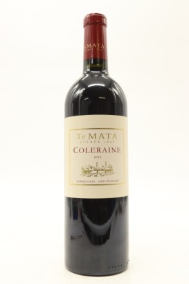 (1) 2016 Te Mata Estate Coleraine, Hawke's Bay