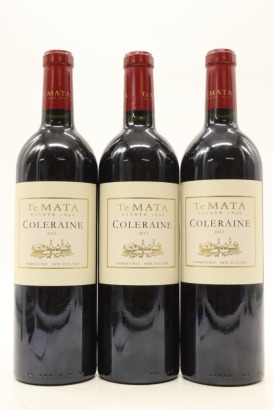 (3) 2013 Te Mata Estate Coleraine, Hawke's Bay