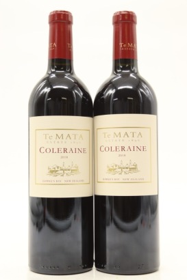 (2) 2018 Te Mata Estate Coleraine, Hawke's Bay