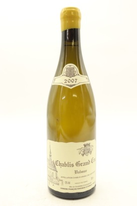(1) 2007 Domaine Francois Raveneau Valmur, Chablis Grand Cru &diams;