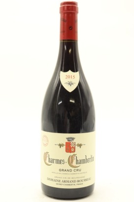 (1) 2015 Domaine Armand Rousseau Pere et Fils Charmes-Chambertin Grand Cru, Cote de Nuits [WS95] &diams;
