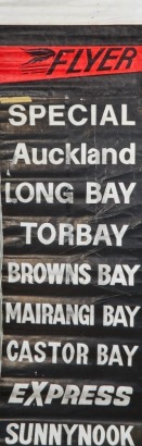 A Vintage Bus Blind