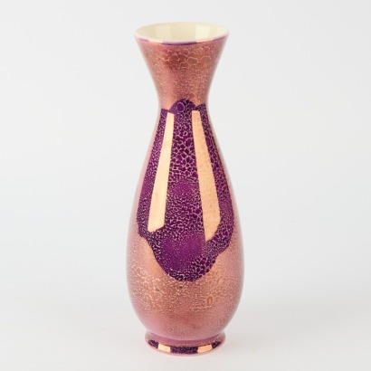 A Titian Studio Pottery Purple Lustre Vase