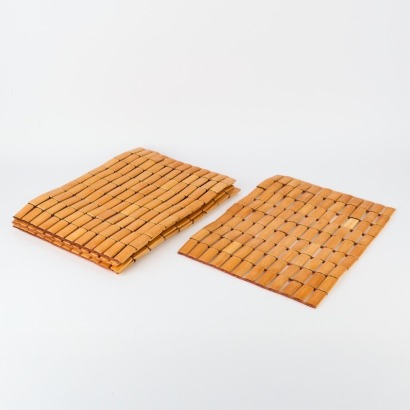 Set of 6 Wooden Flexible Placemats