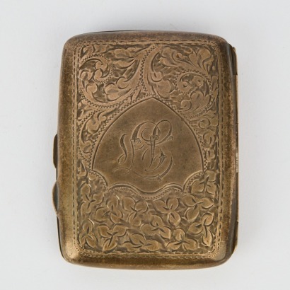 A Hallmarked Cigarette Case