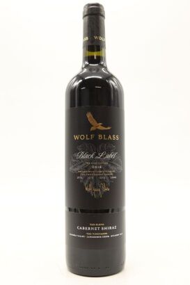 (1) 2018 Wolf Blass Black Label Shiraz Cabernet Malbec, Barossa Langhorne Creek