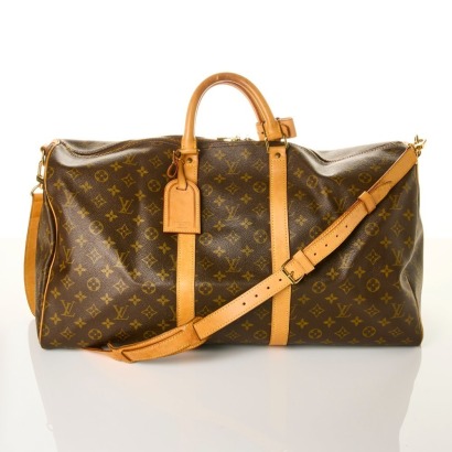 Louis Vuitton, Monogram Keepall 55 Bandouli&egrave;re