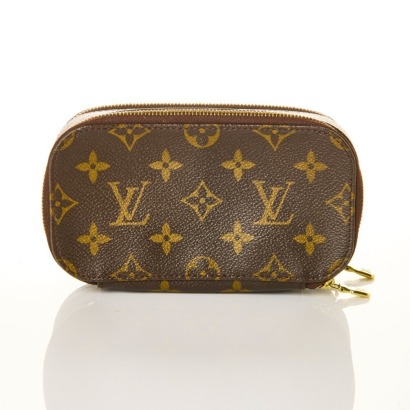 Louis Vuitton, Monogram Trousse Blush PM Pouch