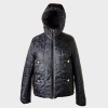 Chanel, Coco Neige Reversible Black Zip Up Hooded Jacket, SIze 40 - 3