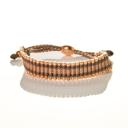 Links of London, 21cm Rose Gold Vermeil, Friendship Bracelet