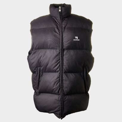 Balenciaga, Sporty B Black Gilet, Size XS - Near new