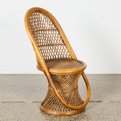 A Retro Cane Chair