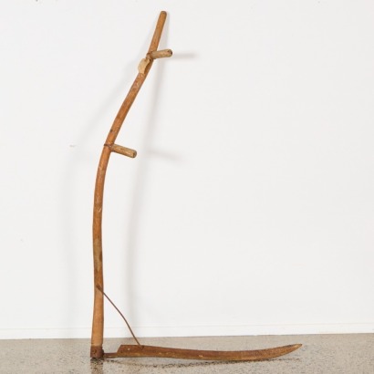 An Antique Garden Art Scythe
