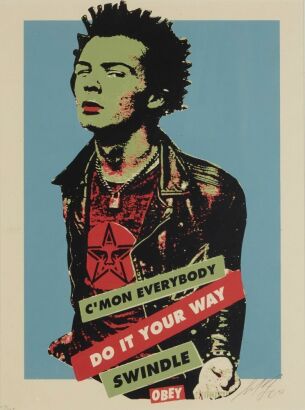 FRANK SHEPARD FAIREY Sid Vicious: Your Way 3