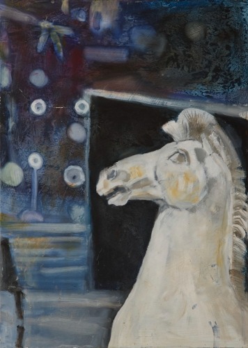 JOHN PAPAS Horse Study