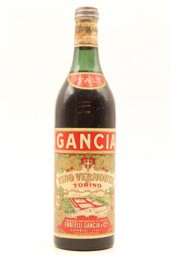 (1) Gancia Vermouth Amaro di Torino, Piedmont, circa 1950s