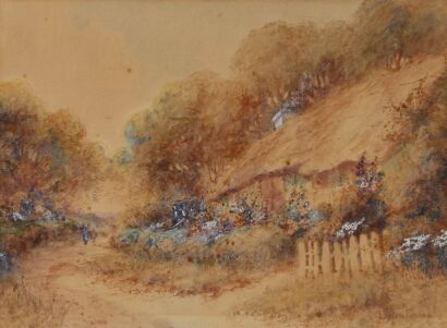 LEYTON FORBES Cottage Scene