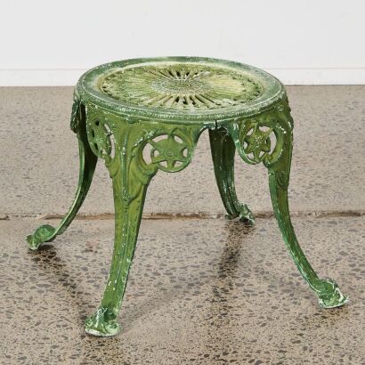 An Aluminium Outdoor Stool