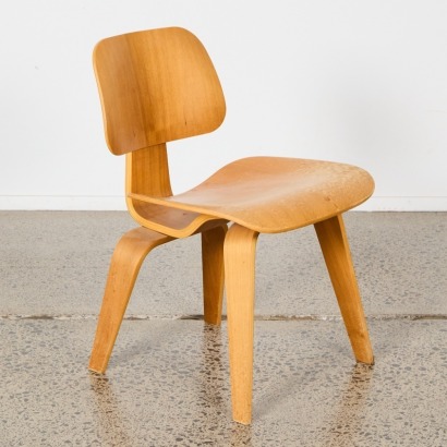 A DCW Chair by Charles and Ray Eames for Herman Miller AF