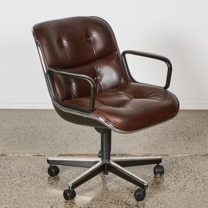 An Executive Chair by Charles Pollock for Knoll International